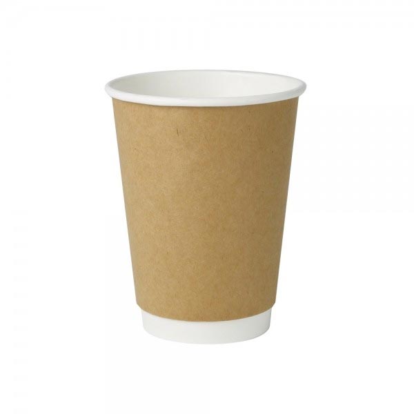 Paper cups with waterbased emulsion